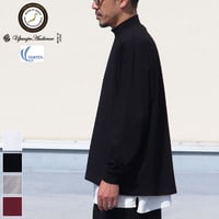 VORTEX 8オンス（MVS天竺）モックネック バルーン 長袖Tee『MADE IN JAPAN』 / Upscape Audience [AUD6404]