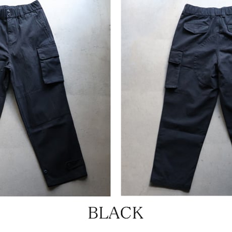ヘリンボンツイル M-47 ARMY カーゴ イージーパンツ/ Audience [AUD3618]