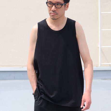 丸胴 ヘビーウェイト（度詰天竺）10オンス サイドスリット ロングタンク【MADE IN JAPAN】/ Upscape Audience [AUD6241]
