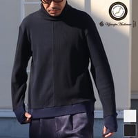 【RE PRICE/価格改定】[AUD1817] Upscape Audience BOROライク ランダムワッフル タートルネックニット