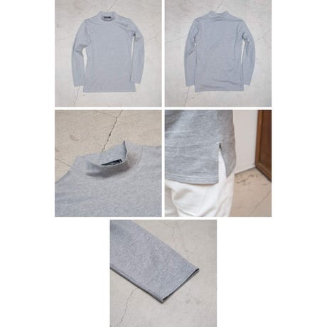 【RE PRICE/価格改定】[AUD1748] Upscape Audience コーマ天竺モックネック長袖Tシャツ