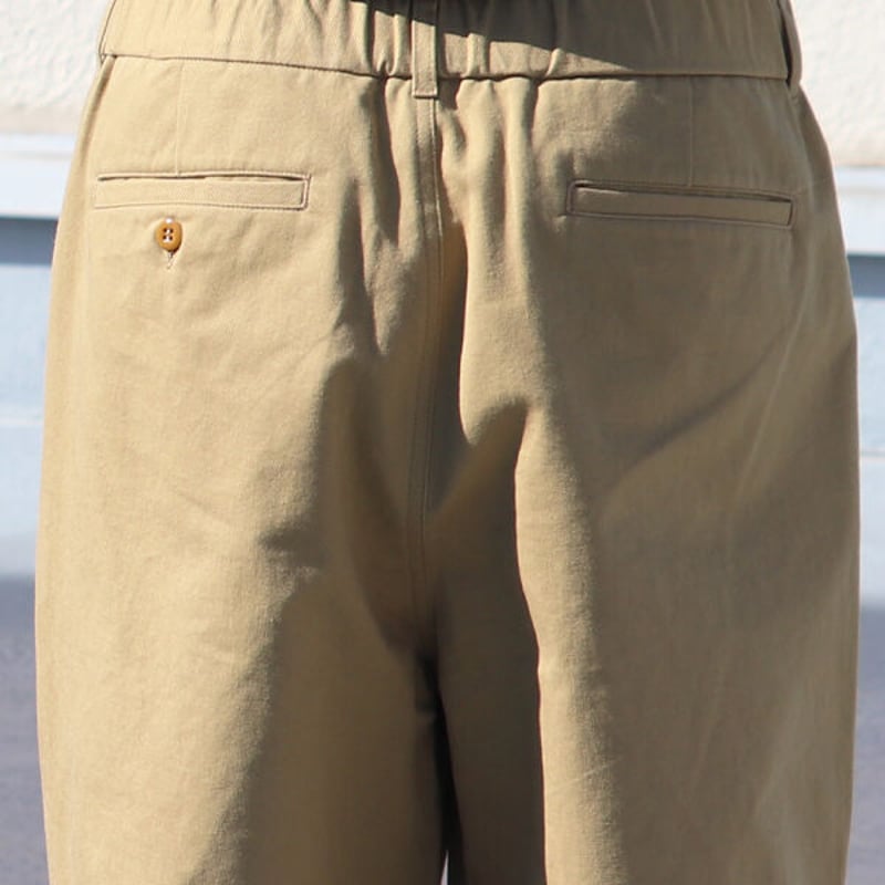 岡山」クラシック チノクロス ヴィンテージ ワッシャー M52 2タック