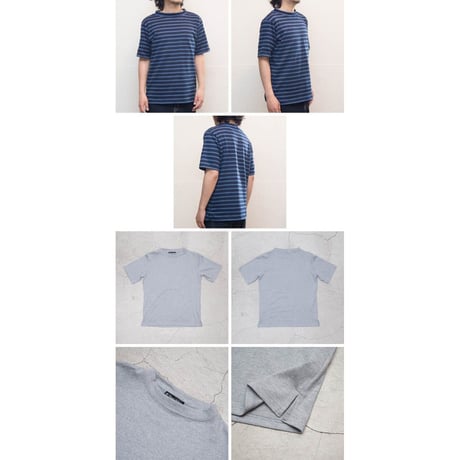 【RE PRICE/価格改定】[AUD1795] Upscape Audience セーターライク天竺オフネックS/Sカットソー