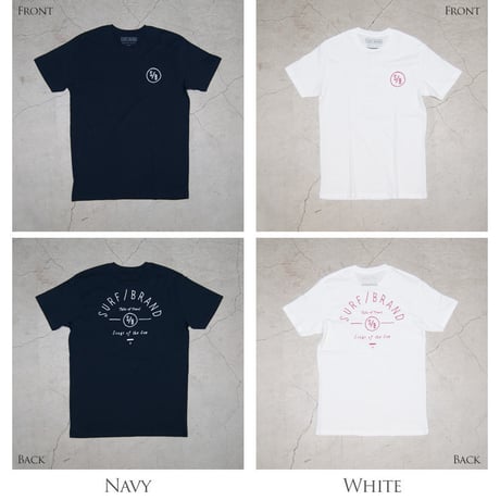 【RE PRICE / 価格改定】[INS1067] SURF/BRAND "TRAVEL" 半袖Tシャツ