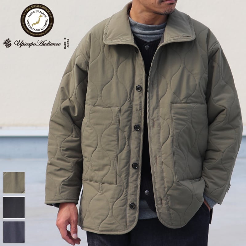 Teflon（テフロン）耐水撥水コットンタッチナイロン ウェーブキルト