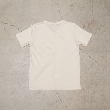 【RE PRICE/価格改定】[AUD1677] Upscape Audience オーガニックコットン天竺Vネック半袖Tシャツ