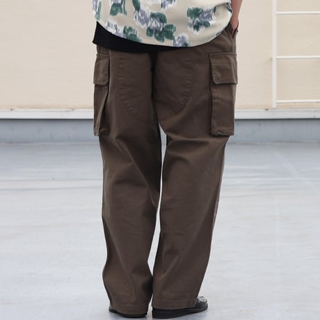 ヘリンボンツイル M-47 ARMY カーゴ イージーパンツ/ Audience [AUD3618]