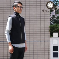 [AUD2746] Upscape Audience ヘビーウェイト裏毛スタンドZIP ベスト