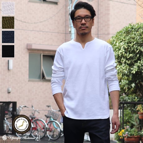 US ARMY サマーニット キーネック ニットソー【MADE IN JAPAN】『日本製』 / Upscape Audience [AUD6191]