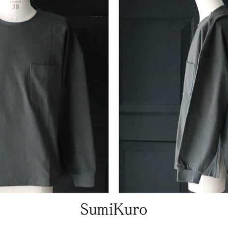 VORTEX 8オンス（MVS天竺）サイドスリット Aライン L/S Tシャツ【MADE IN JAPAN】『日本製』/ Upscape Audience [AUD6576]