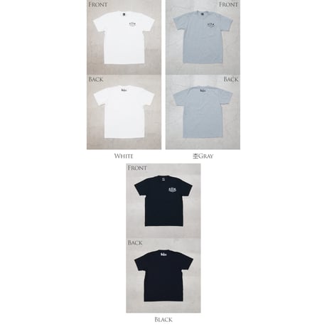 [AUD1767] Audience BEATLES "HELP" 7.1oz米綿丸胴オールドプリントクルーネックポケットT