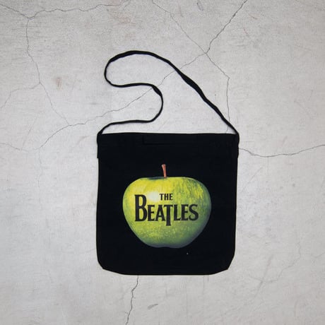 [AUD5074] Audience BEATLES Appleプリントロゴ刺繍2WAY トートバッグ