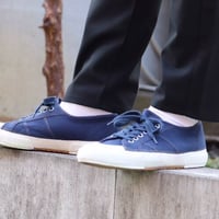 DEAD STOCK / 90-00s Italian Navy Sailor Shoes（イタリア セーラー シューズ ネイビー） [INS5220]