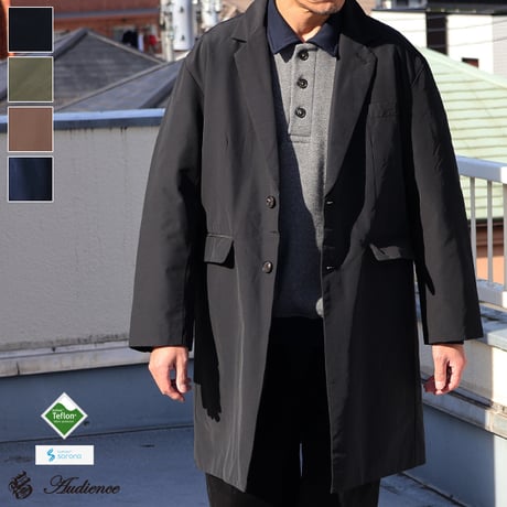 60/40クロス Sorona®Dupont 中綿 チェスターコート / Audience [AUD7281]