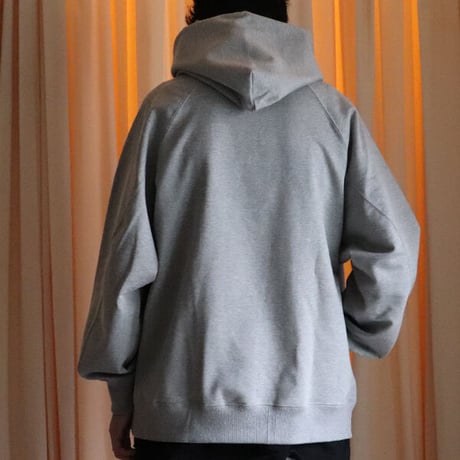 16オンス ハードコンパクト ヘビー裏毛 ラグラン XL ガゼットプルパーカー【MADE IN JAPAN】 / Upscape Audience [AUD6310]
