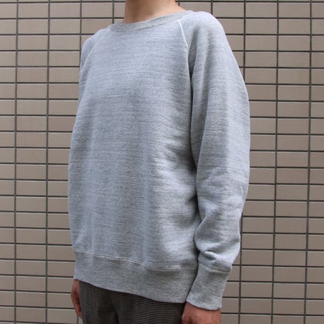 19/7吊編裏毛 ラグランスウェット【MADE IN TOKYO】『東京製』/ Upscape Audience [AUD6052]