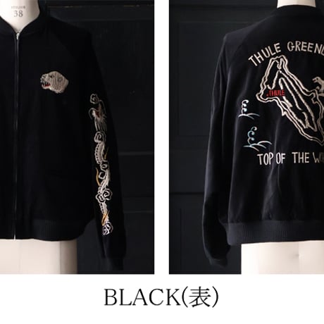 THRIFTY LOOK スリフティールック (tl25f002) / SOUVENIR GREENLAND BLOUSON VELOUR [INS2081]