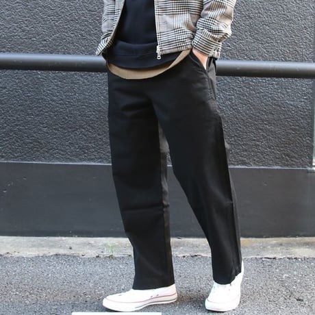ワーカーズチノワイドインステップカットパンツ【MADE IN JAPAN】『日本製』/ Upscape Audience [AUD3348]
