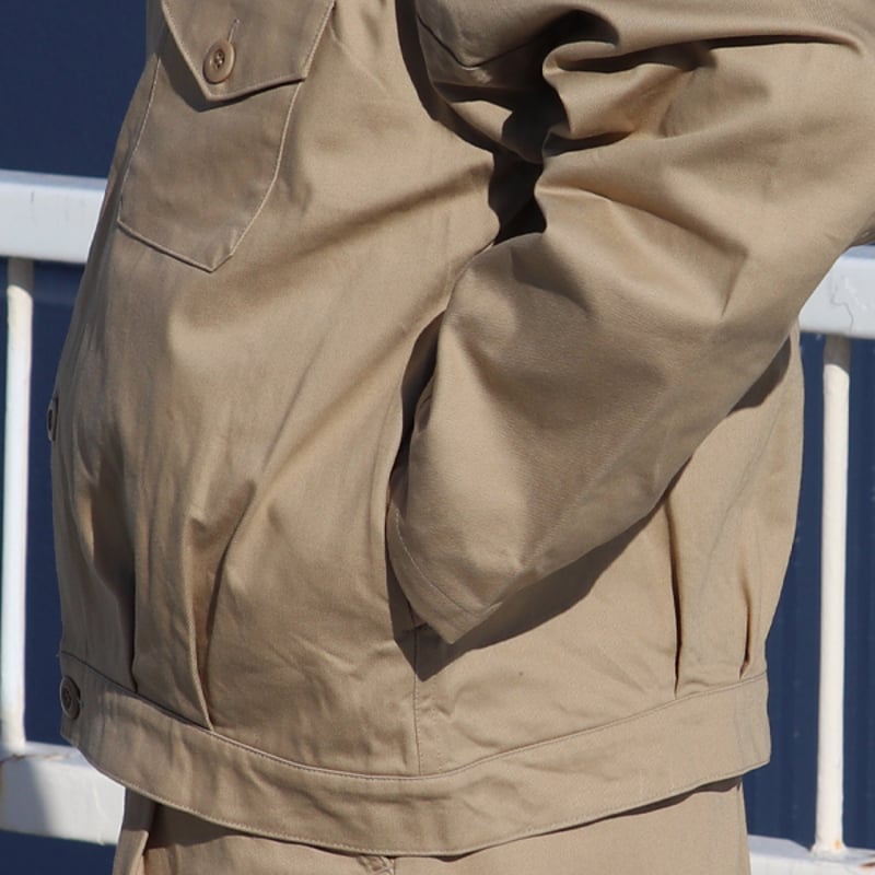 備後」ヴィンテージ フレンチドリル トラッカージャケット【MADE IN