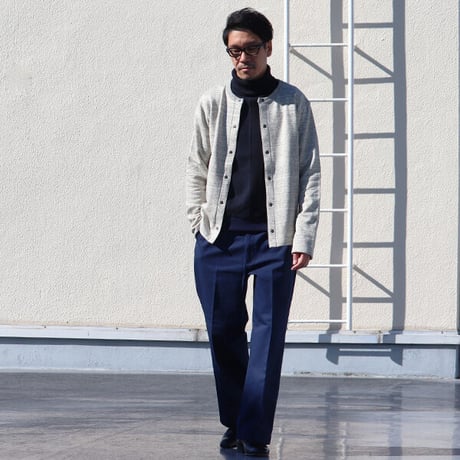 【RE PRICE/価格改定】[AUD2660] Upscape Audience 度詰裏毛スナップボタンジャケット