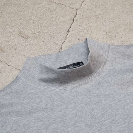 【RE PRICE/価格改定】[AUD1748] Upscape Audience コーマ天竺モックネック長袖Tシャツ