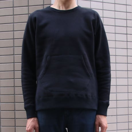 [AUD1819] Upscape Audience ヘビーウェイト裏毛サドルショルダークルーネックスウェット