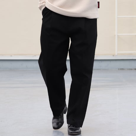 「備後」ヴィンテージ フレンチドリル 1タックバレルパンツ【MADE IN JAPAN】/ Upscape Audience [AUD3576]