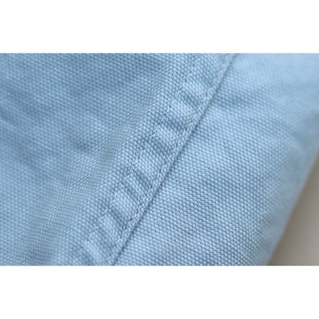 【RE PRICE / 価格改定】バンドカラー長袖シャツ【MADE IN JAPAN】『日本製』/ Upscape Audience [AUD1864-BLUEGRAYOX]