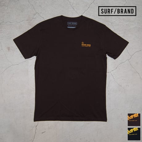 【RE PRICE / 価格改定】[INS1072] SURF/BRAND "MADE" 半袖Tシャツ