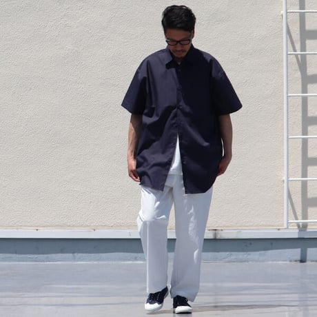 馬布ヴィンテージフィニッシュ（ホースクロス） ベイカー ワイドパンツ【MADE IN JAPAN】『日本製』/ Upscape Audience [AUD3492]