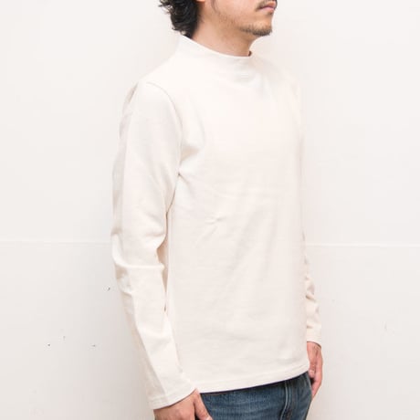 [AUD1824] Upscape Audience ヘビーウエイト天竺 ボトルネックL/S Cutsew
