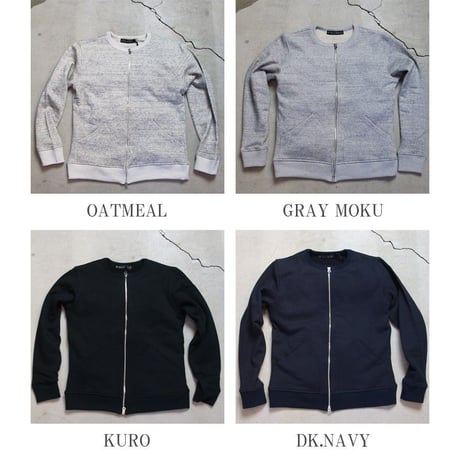 【RE PRICE/価格改定】[AUD2745] Upscape Audience ヘビーウェイト裏毛クルーネックブルゾン