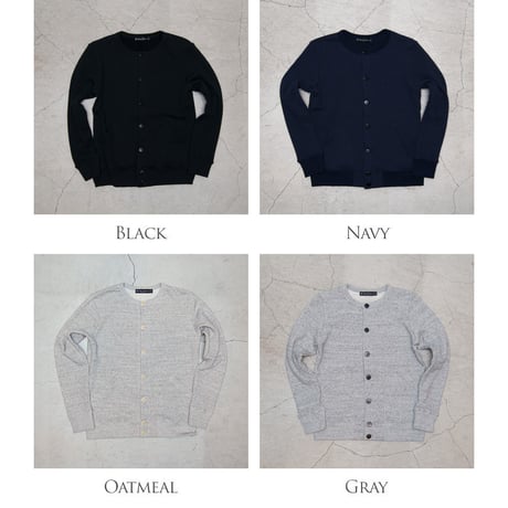 【RE PRICE/価格改定】[AUD2658] Upscape Audience ソフトエアー裏毛ノーカラーブルゾン