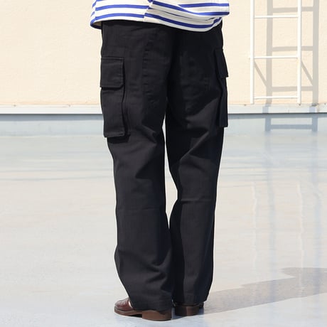 ヘリンボンツイル M-47 ARMY カーゴ イージーパンツ/ Audience [AUD3618]
