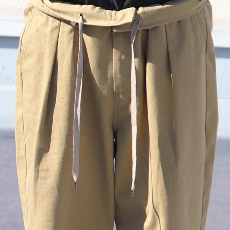 岡山」クラシック チノクロス ヴィンテージ ワッシャー M52 2タック