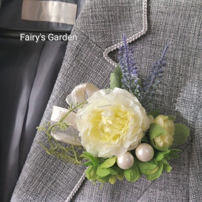 ラナンキュラスのナチュラルコサージュ 入学式 入園式 | フラワー  