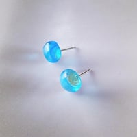 ピアス　kirameki スカイブルー