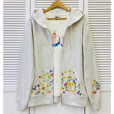 レディースTシャツ☆インコの森