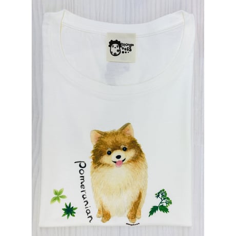 レディースTシャツ☆ポメラニアン