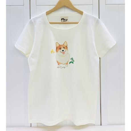 レディースTシャツ☆コーギー
