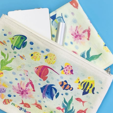 ガーゼハンカチ☆熱帯魚