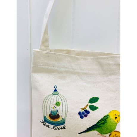 サコッシュM　内ポケット付☆セキセイドーナツ