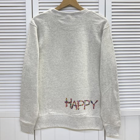 スウェットトレーナー☆HAPPY MY LIFE