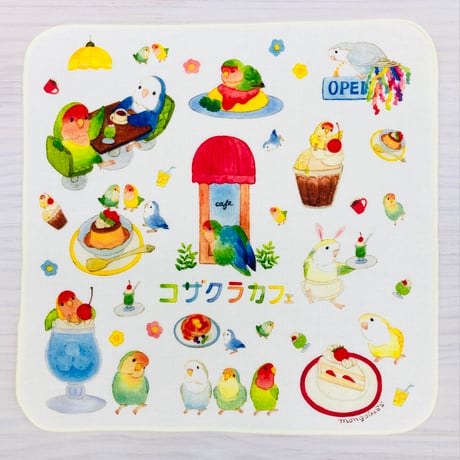 ハンカチ☆コザクラカフェ
