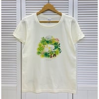 レディースTシャツ☆インコの森