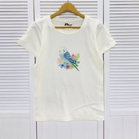 レディースTシャツ☆フラワーシリーズ☆セキセイ