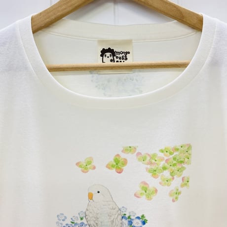 レディースTシャツ☆ネモフィラとオキナ