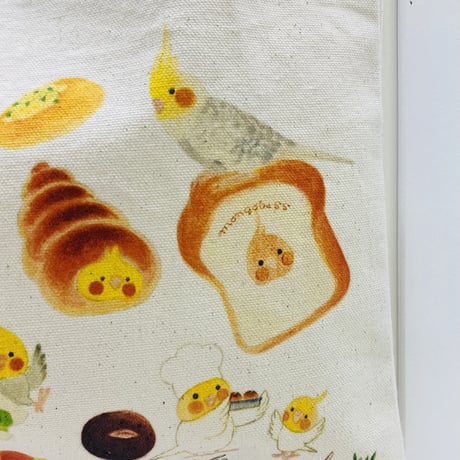 サコッシュM　内ポケット付☆オカメパン
