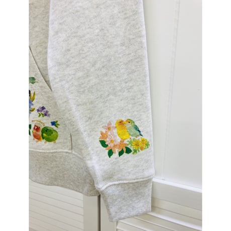 ジップパーカー☆ことりパラダイス