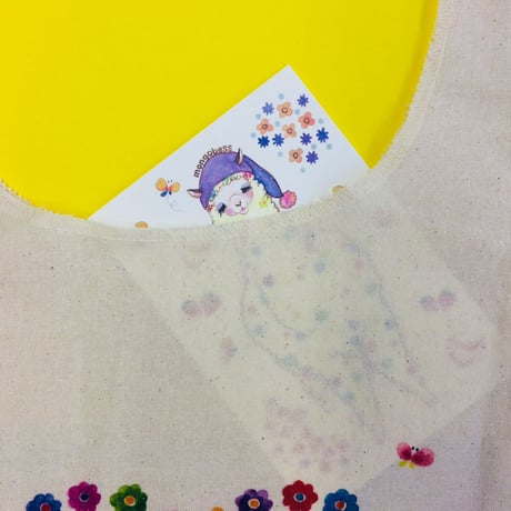 モンゴお買い物袋☆ことりシリーズ☆ピンクシリーズ